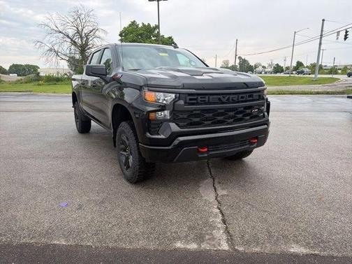 Black 2026 Chevrolet Silverado 1500 Custom Trail Boss