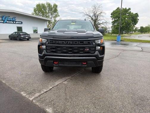 Black 2026 Chevrolet Silverado 1500 Custom Trail Boss