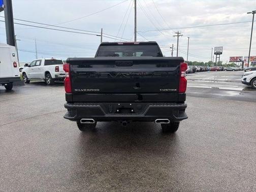 Black 2026 Chevrolet Silverado 1500 Custom Trail Boss