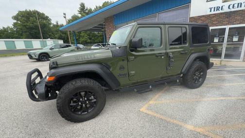 Sarge Green Clearcoat 2021 Jeep Wrangler Willys