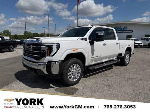 White Frost 2024 GMC Sierra 3500 SLT