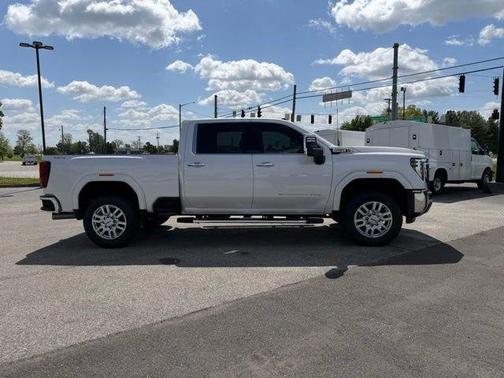 White Frost 2024 GMC Sierra 3500 SLT