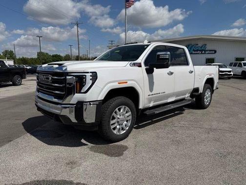 White Frost 2024 GMC Sierra 3500 SLT