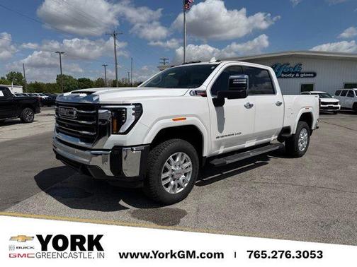 White Frost 2024 GMC Sierra 3500 SLT
