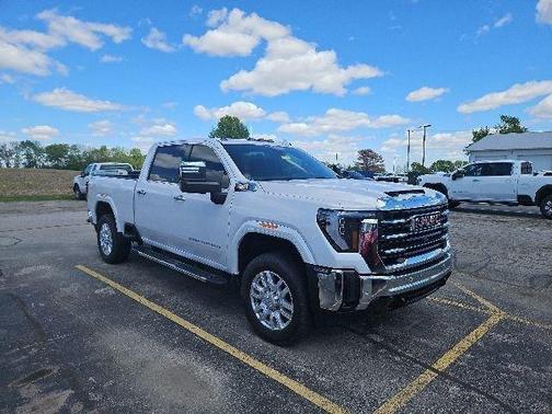 White Frost 2024 GMC Sierra 3500 SLT