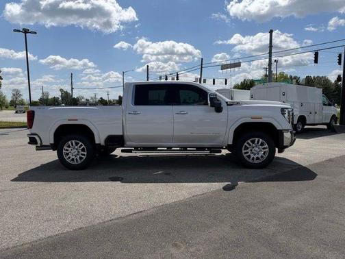 White Frost 2024 GMC Sierra 3500 SLT