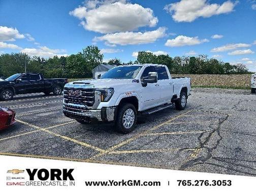 White Frost 2024 GMC Sierra 3500 SLT