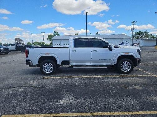 White Frost 2024 GMC Sierra 3500 SLT