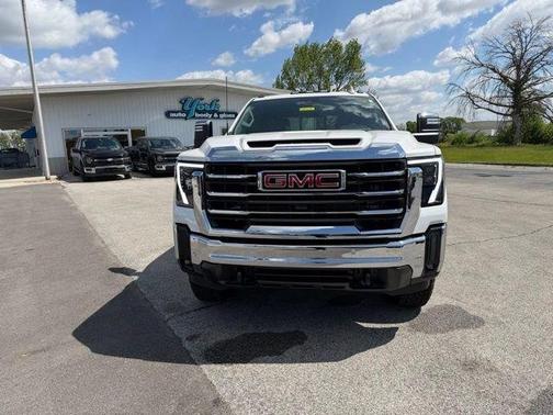 White Frost 2024 GMC Sierra 3500 SLT