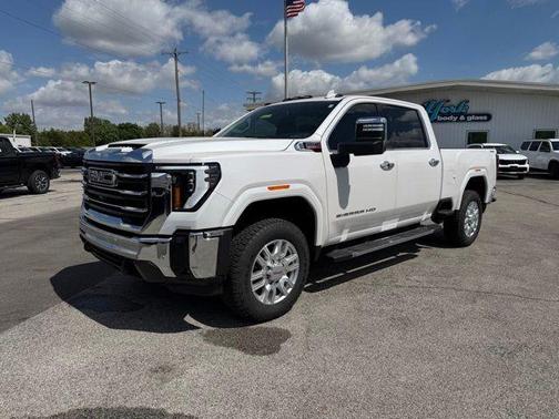 White Frost 2024 GMC Sierra 3500 SLT