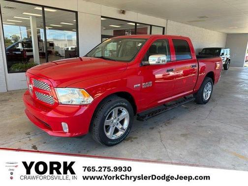 Flame Red Clearcoat 2017 RAM 1500 Express