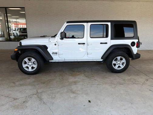 Bright White Clearcoat 2022 Jeep Wrangler Unlimited Sport