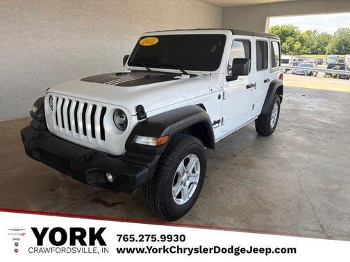 Bright White Clearcoat 2022 Jeep Wrangler Unlimited Sport