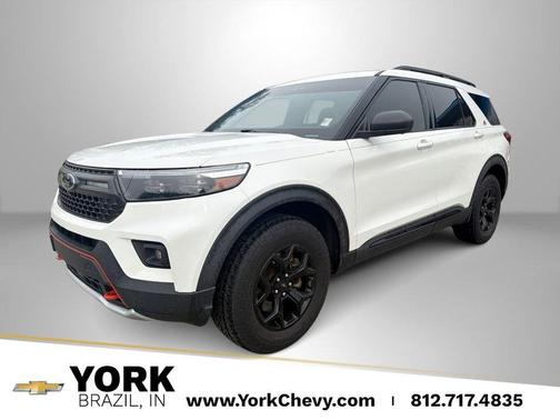 STAR WHITE MET TRI-COAT 2022 Ford Explorer Timberline