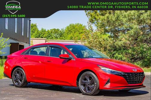 Calypso Red 2022 Hyundai ELANTRA SEL