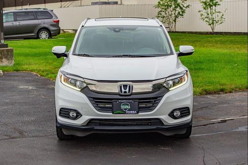 Platinum White Pearl 2020 Honda HR-V EX