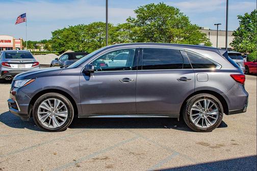 Modern Steel Metallic 2017 Acura MDX 3.5L w/Technology Package