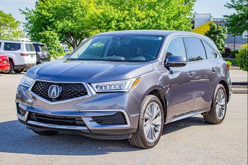 Modern Steel Metallic 2017 Acura MDX 3.5L w/Technology Package