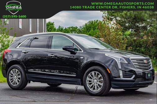 Stellar Black Metallic 2017 Cadillac XT5 Luxury