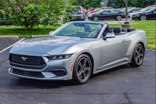 Iconic Silver Metallic 2024 Ford Mustang EcoBoost Premium