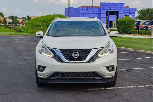 Pearl White 2017 Nissan Murano Platinum