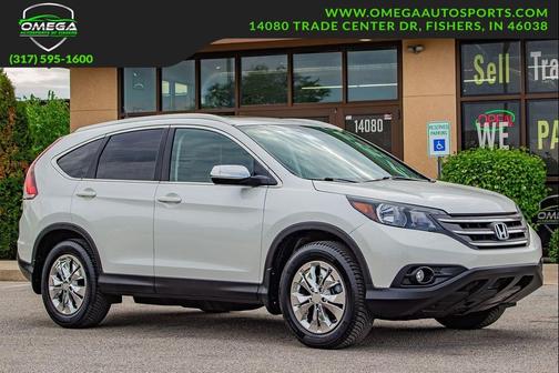 White Diamond Pearl 2014 Honda CR-V EX-L