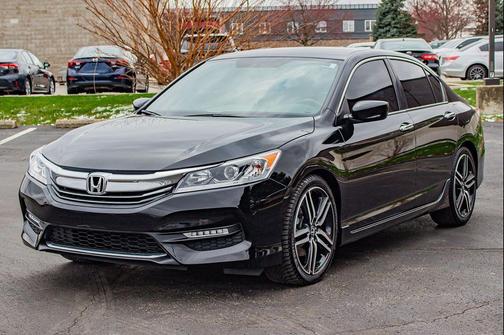 Crystal Black Pearl 2017 Honda Accord Sport SE