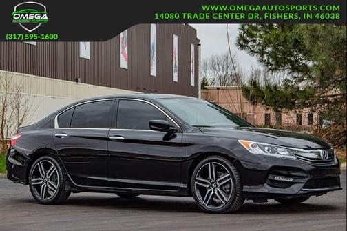 Crystal Black Pearl 2017 Honda Accord Sport SE