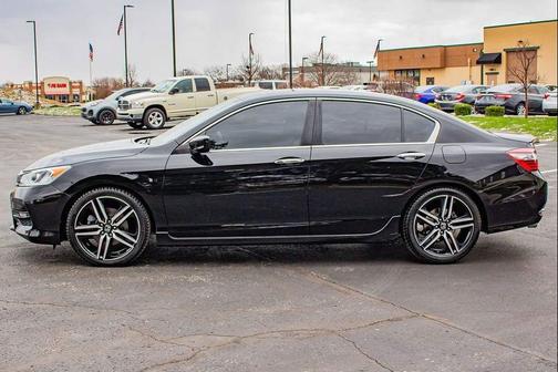 Crystal Black Pearl 2017 Honda Accord Sport SE