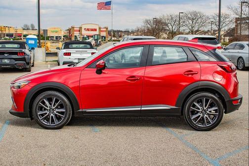 Soul Red Metallic 2018 Mazda CX-3 Grand Touring