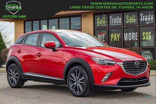 Soul Red Metallic 2018 Mazda CX-3 Grand Touring