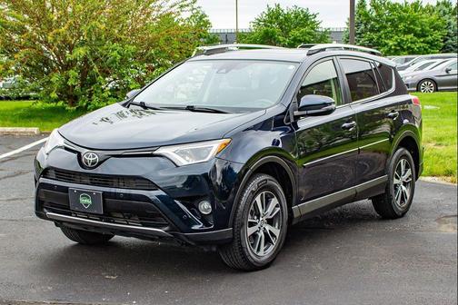 Galactic Aqua Mica 2018 Toyota RAV4 XLE