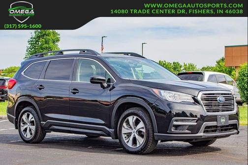Crystal Black Silica 2021 Subaru Ascent Premium 7-Passenger