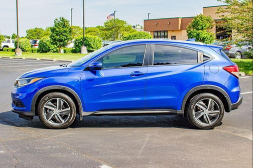 Aegean Blue Metallic 2022 Honda HR-V EX