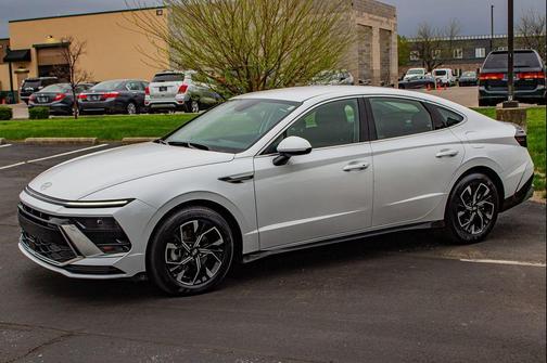 Serenity White 2025 Hyundai SONATA SEL