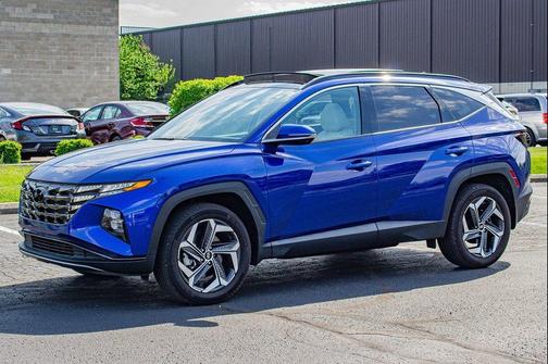 Intense Blue 2022 Hyundai TUCSON Limited