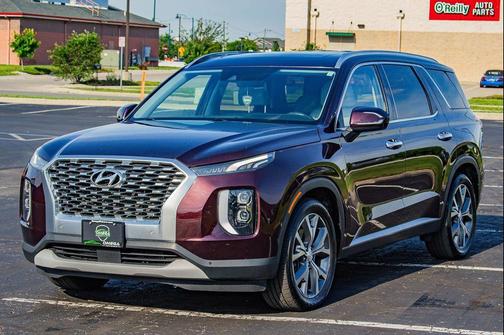 Sierra Burgundy 2020 Hyundai PALISADE SEL