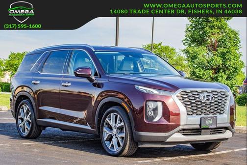 Sierra Burgundy 2020 Hyundai PALISADE SEL