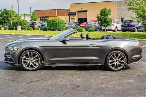 Black 2015 Ford Mustang EcoBoost Premium