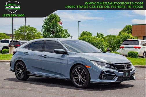 Sonic Gray Pearl 2021 Honda Civic Sport