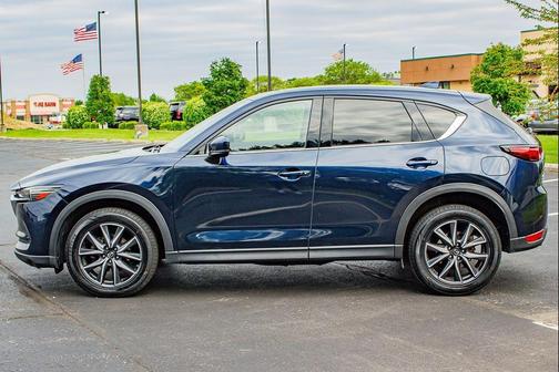 Deep Crystal Blue Mica 2017 Mazda CX-5 Grand Touring