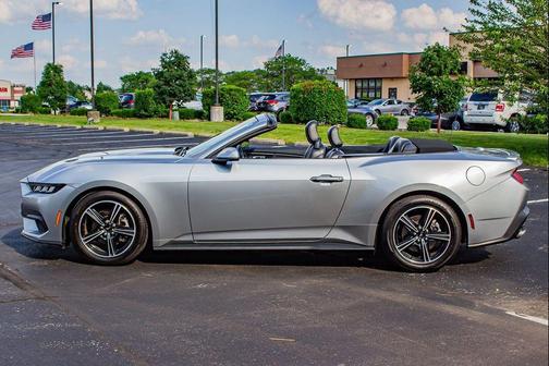 Iconic Silver Metallic 2024 Ford Mustang EcoBoost Premium