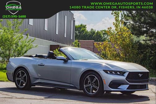 Iconic Silver Metallic 2024 Ford Mustang EcoBoost Premium