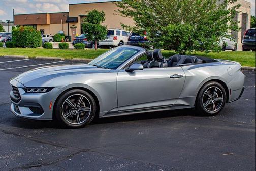 Iconic Silver Metallic 2024 Ford Mustang EcoBoost Premium