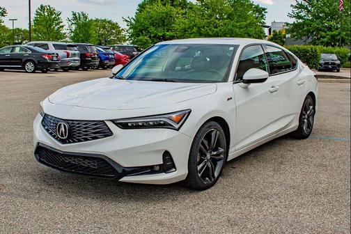 Platinum White Pearl 2023 Acura Integra A-SPEC