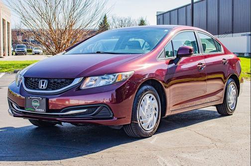 Crimson Pearl 2013 Honda Civic LX