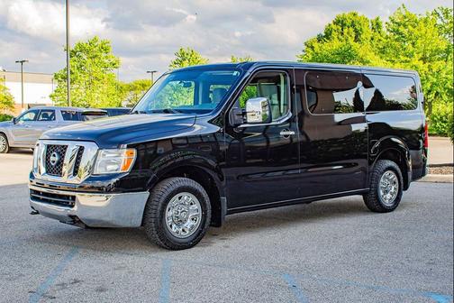 Super Black 2016 Nissan NV Passenger NV3500 HD S V8