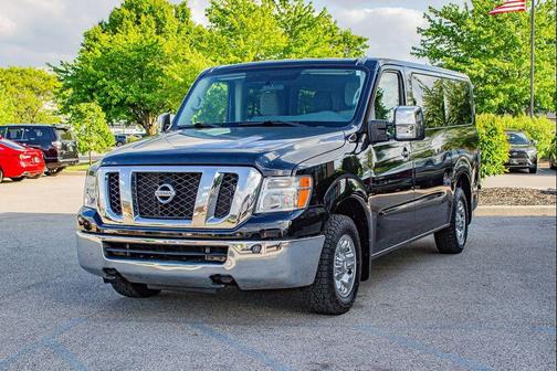Super Black 2016 Nissan NV Passenger NV3500 HD S V8