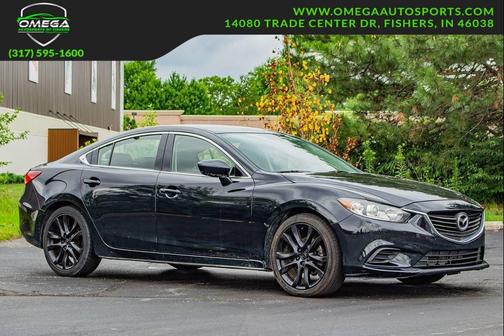 Jet Black Mica 2015 Mazda Mazda6 i Touring