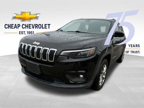 Diamond Black Crystal Pearlcoat 2019 Jeep Cherokee Latitude Plus